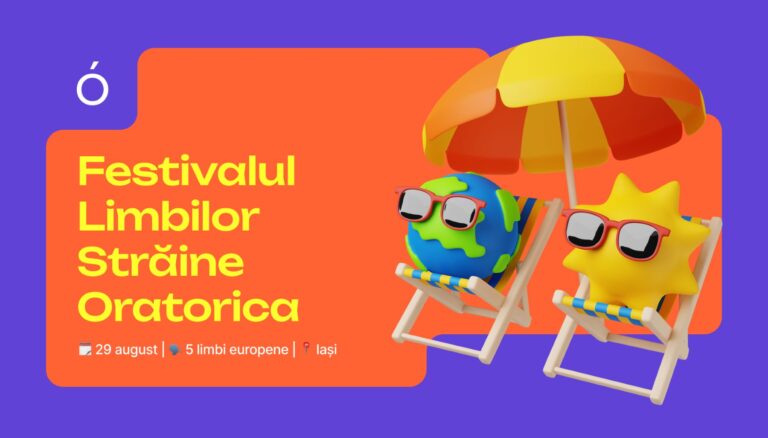 Experiență educativă în aer liber: Oratorica organizează un festival gratuit al limbilor străine pe 29 august