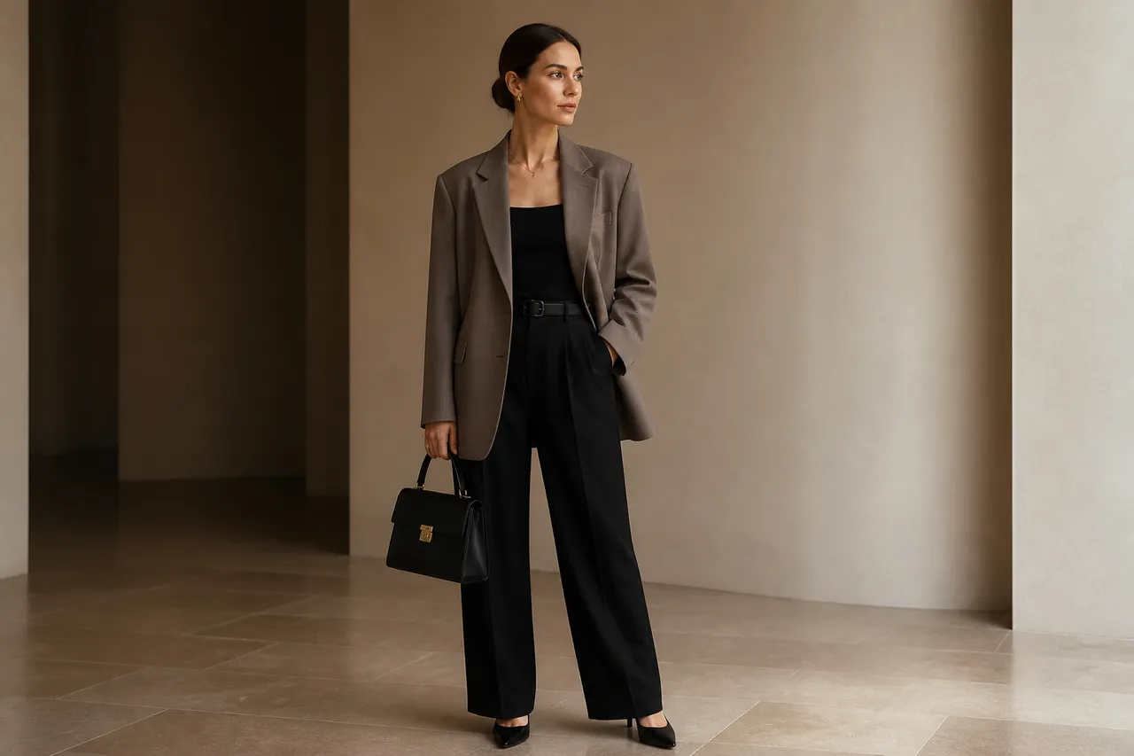 accesorii pentru blazer supradimensionat