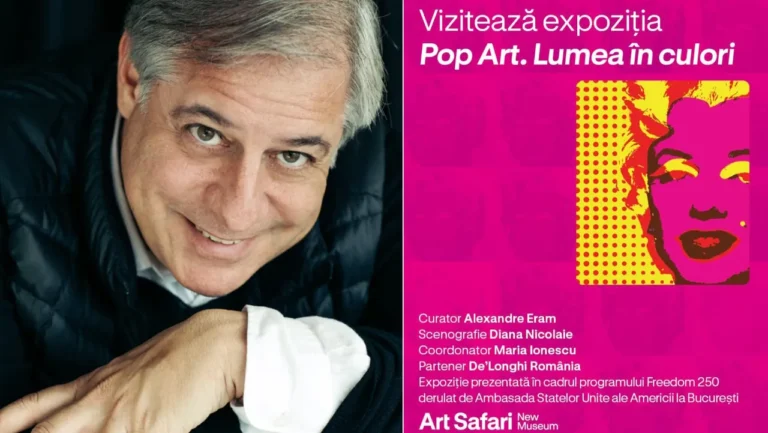 Alexandre Eram curatoriază „Pop Art. Lumea în culori”, la Art Safari New Museum