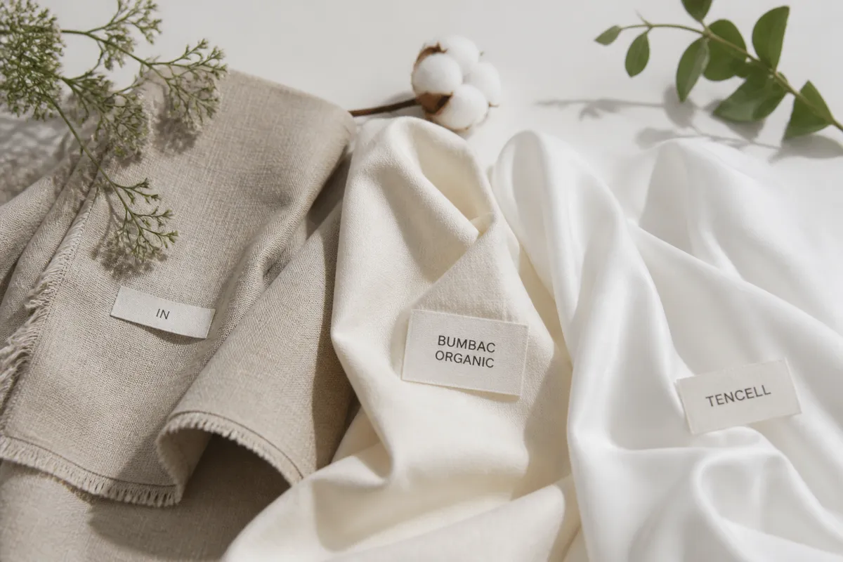 comparație materiale sustenabile textile naturale