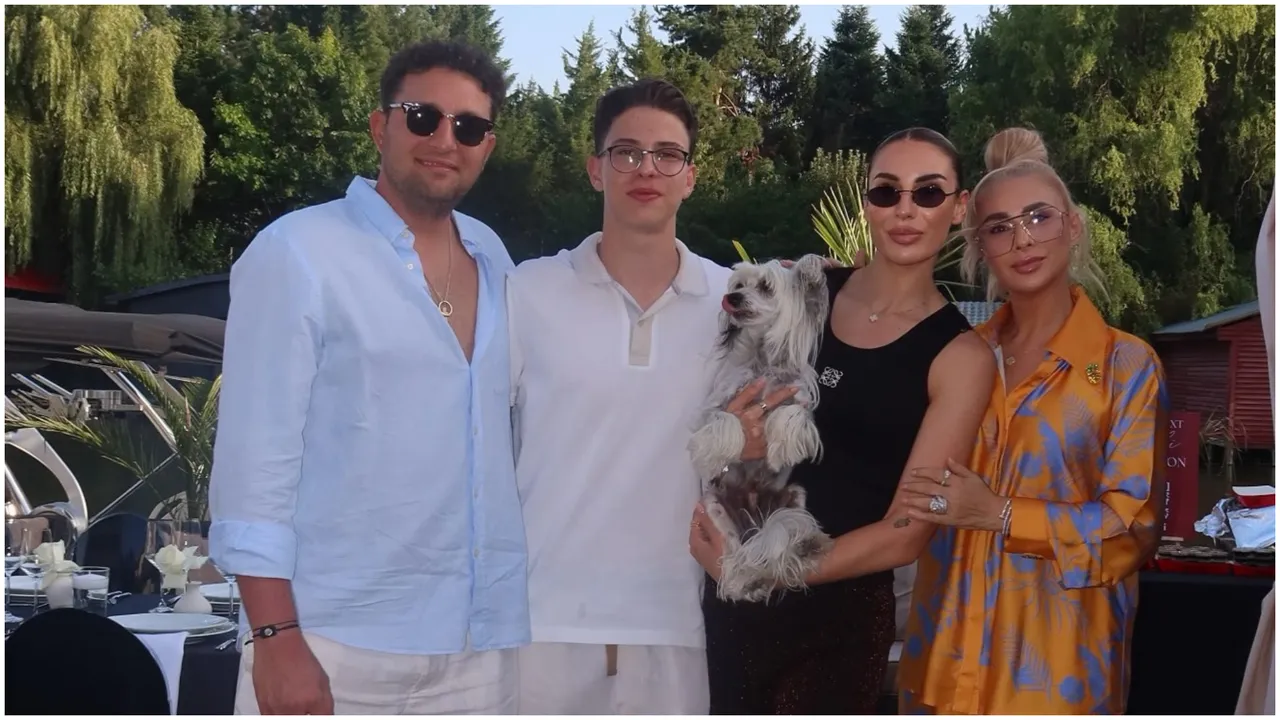 Laurențiu Reghecampf Junior a împlinit 18 ani. Petrecere pe malul lacului Snagov