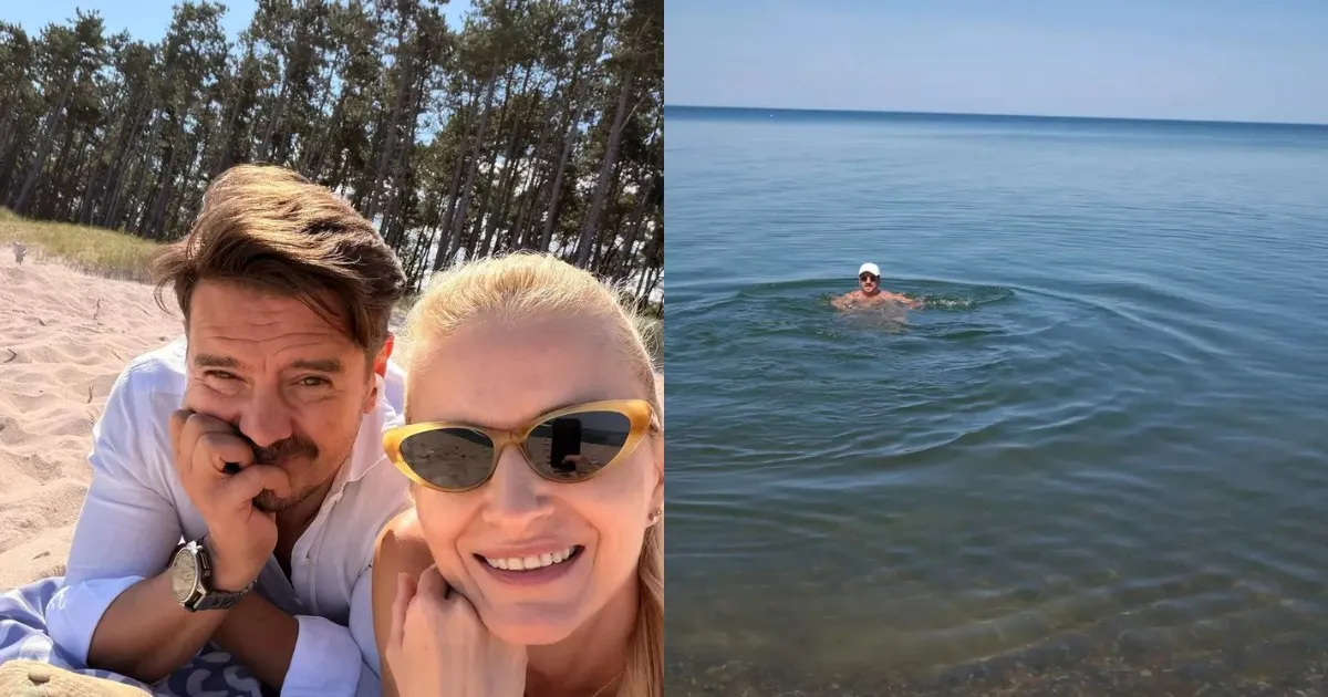 Mihai și Elwira Petre, vacanță neobișnuită pe litoralul Mării Baltice