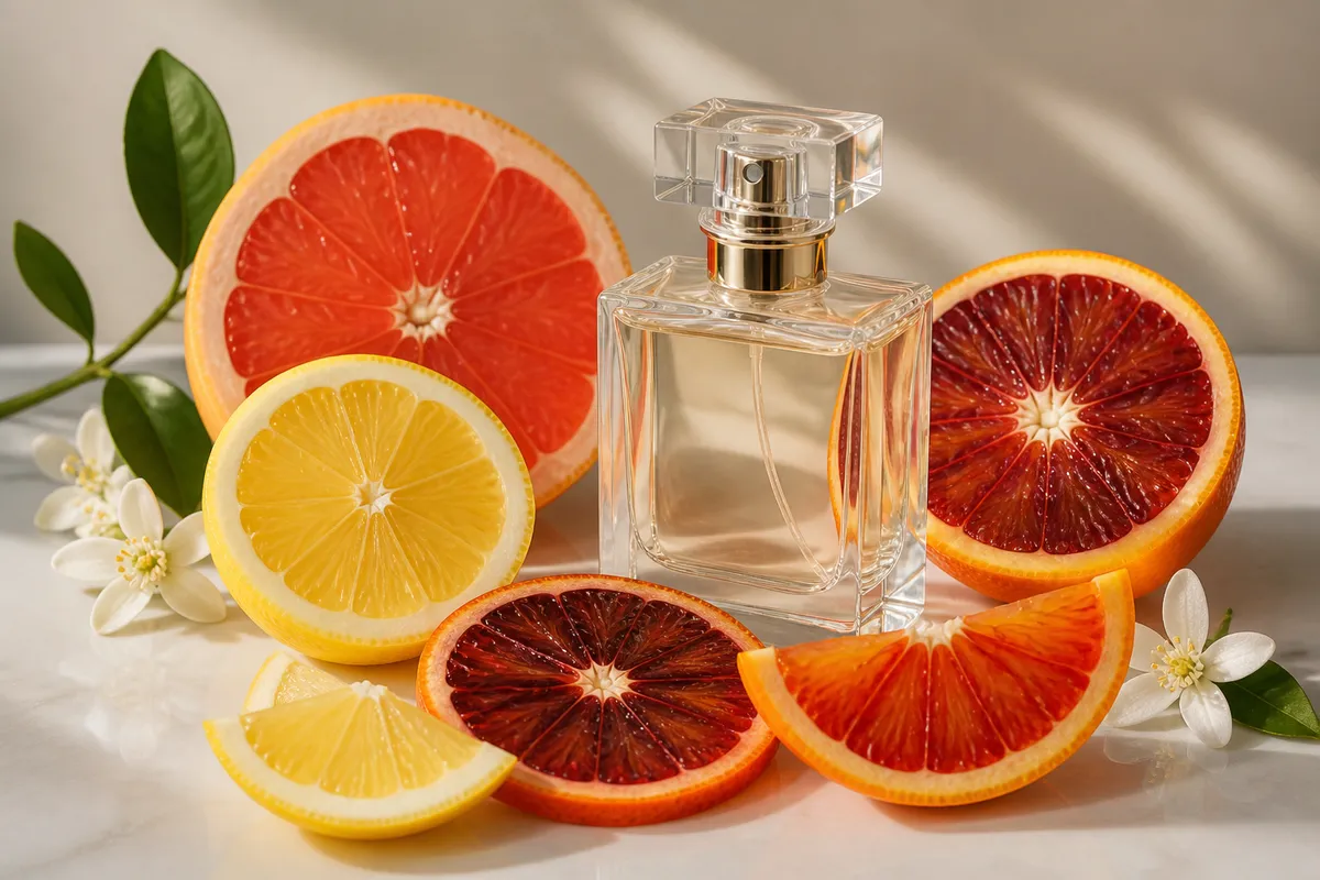 parfum citric vară prospețime