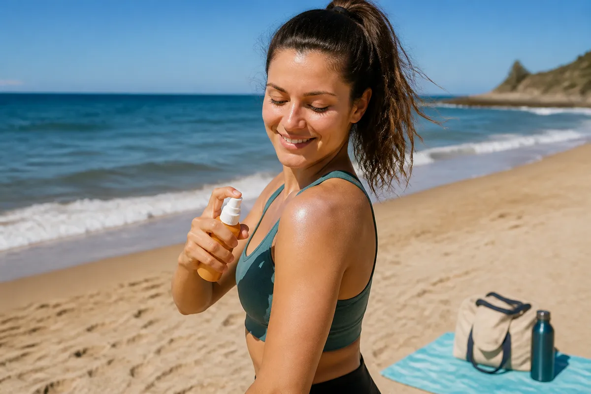 protecție solară activități vară plajă sport