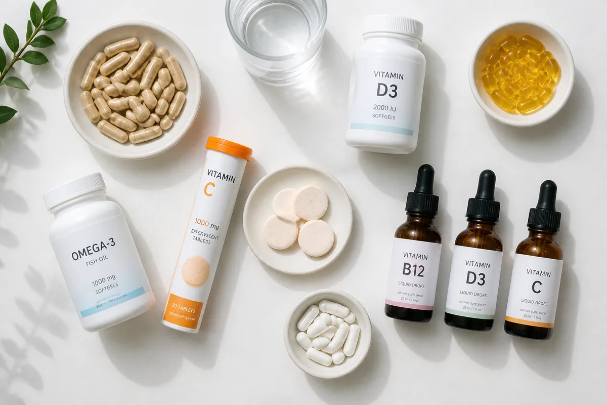 tipuri suplimente vitamine comparatie forme