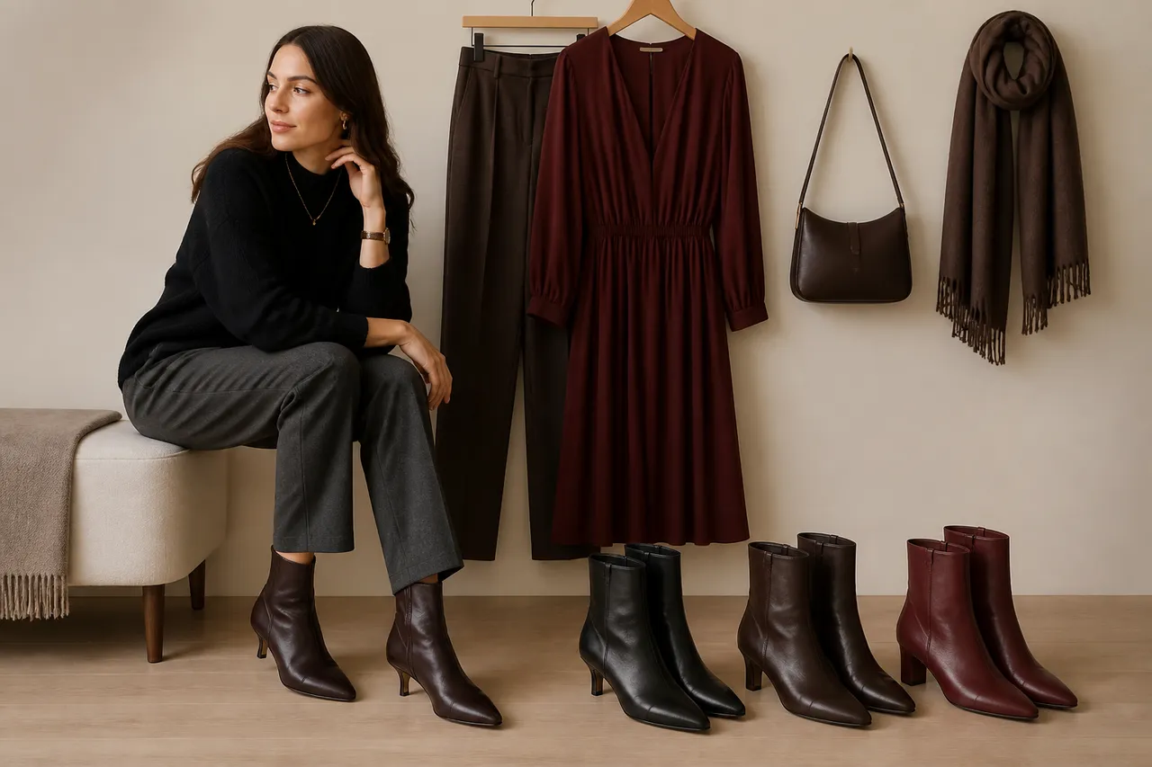 alegerea cizmelor kitten heel pentru garderobă