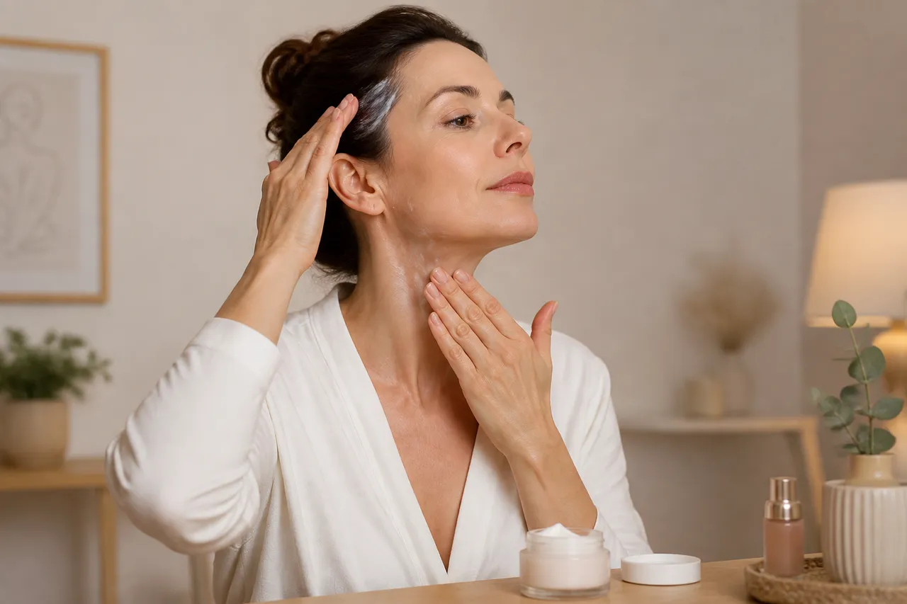 Aplicarea corectă a cremei cu SPF pe față și gât