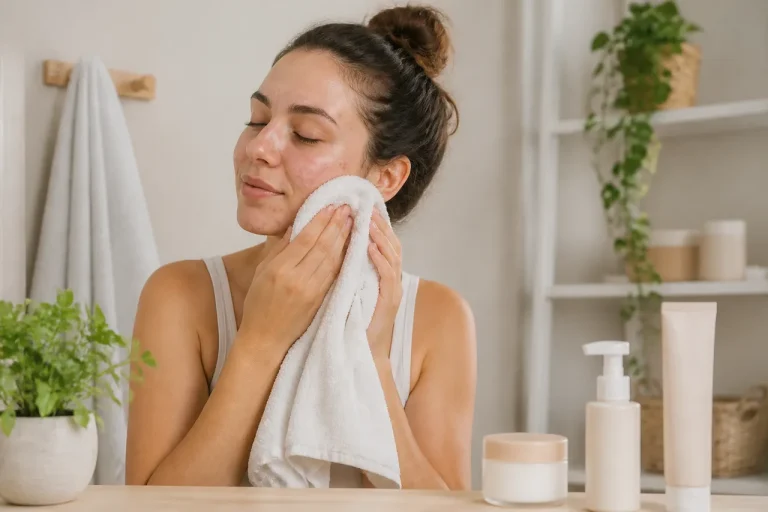 Balsamul demachiant pe ten acneic funcționează când îl emulsionezi corect