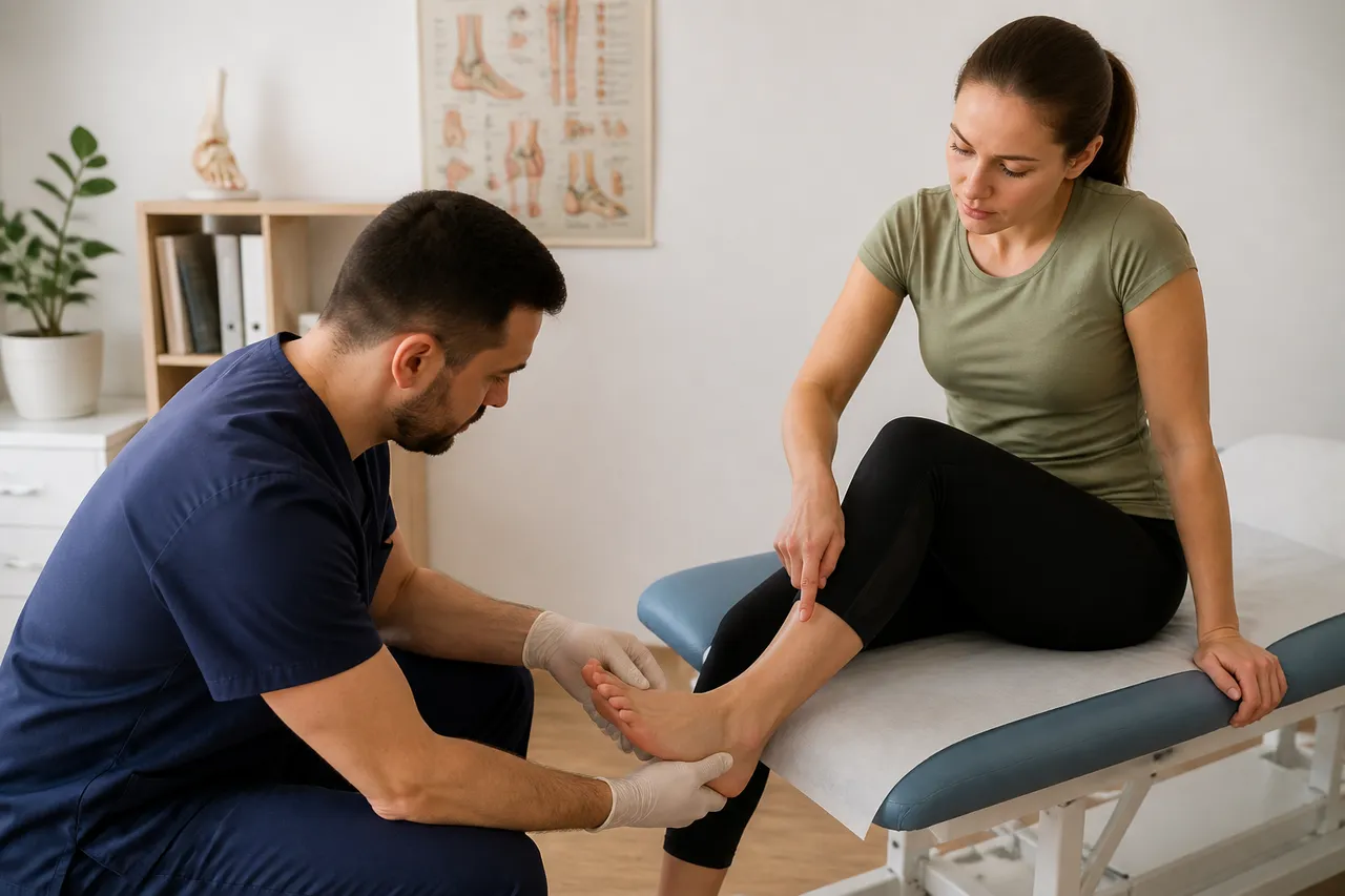 evaluare medicală pentru durerea de călcâi