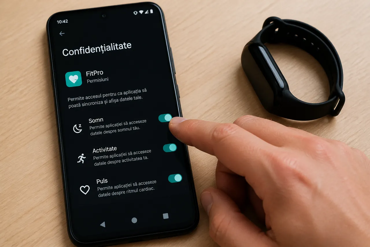 Gestionarea permisiunilor pentru datele personale în Health Connect