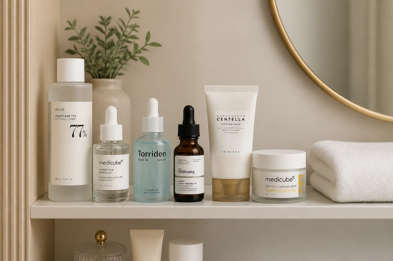 ingrediente active din seruri aplicate corect în rutina facială