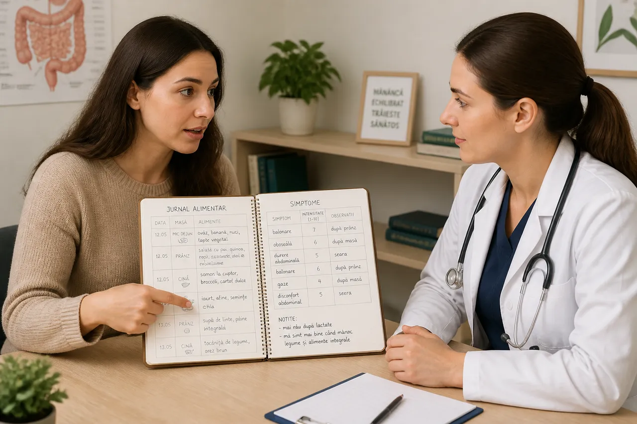 jurnal alimentar pentru consultație medicală