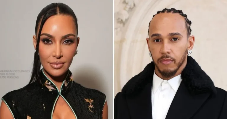 Kim Kardashian și Lewis Hamilton, ipostaze romantice sub Turnul Eiffel, la Paris