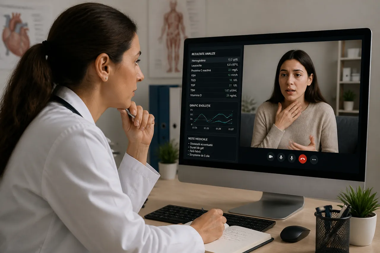 limitele evaluării medicale la distanță prin consultație video