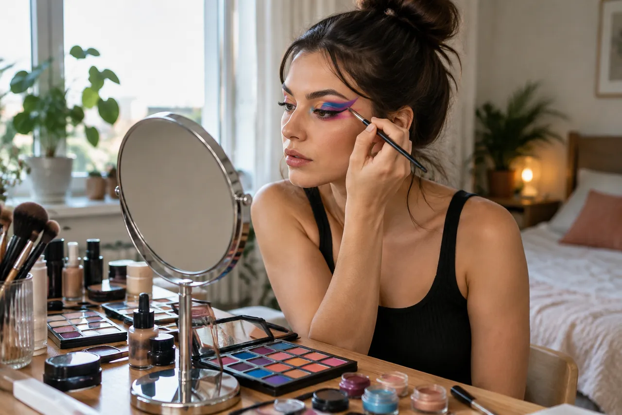 Machiajul ca limbaj vizual între culoare identitate și expresie artistică