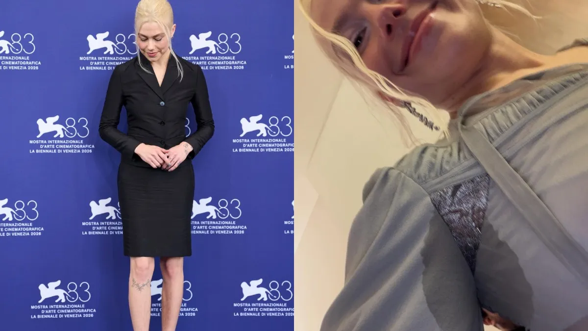 Phoebe Bridgers, apariție naturală la Veneția: păr pe picioare și transpirație la vedere