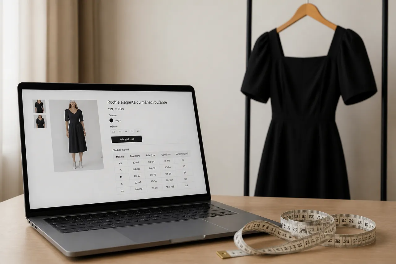 tabelul de mărimi Fashion Nova explicat