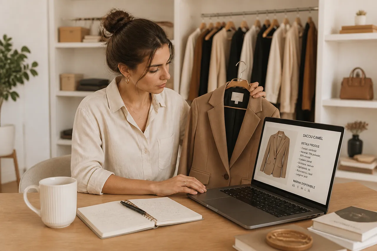 verificarea produsului Fashion Days înainte de comandă
