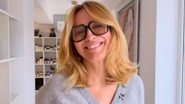 Andreea Esca, la terasă cu tatăl de 88 de ani: „E un om înțelept”