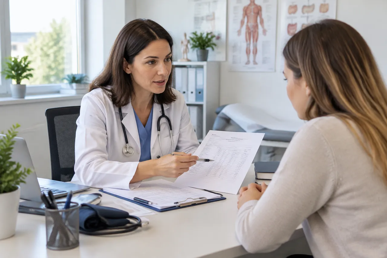 consultație medicală pentru rezistența la insulină și analize de sânge