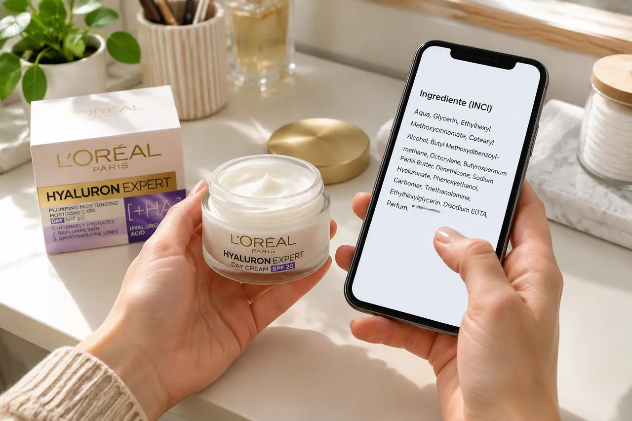 lista de ingrediente cosmetice verificată înainte de cumpărare online
