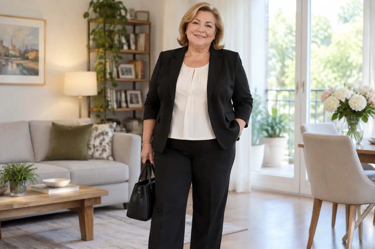 modă femei plinuțe peste 50 de ani proporții și ținute elegante