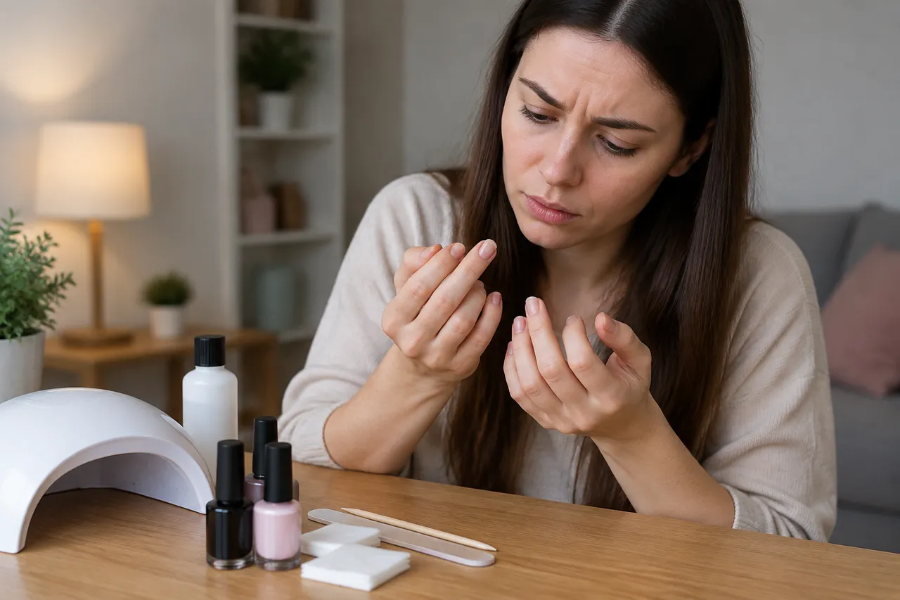 nu acoperi iritația după alergia la gel unghii